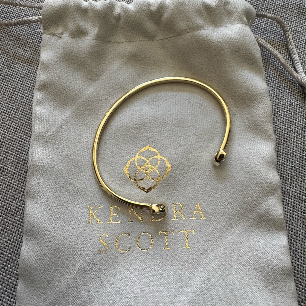Kendra Scott Gold Cuff Bracelet